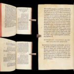 In hoc volvmine haec continentvr – Suetonius – 1516 | Early Aldine, Two Volumes