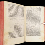 In hoc volvmine haec continentvr – Suetonius – 1516 | Early Aldine, Two Volumes