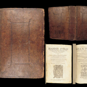 Ioannis Iuelli Aduersus Thomam Hardingum – John Jewell – 1585 | Whitaker, Folio