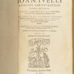 Ioannis Iuelli Aduersus Thomam Hardingum – John Jewell – 1585 | Whitaker, Folio
