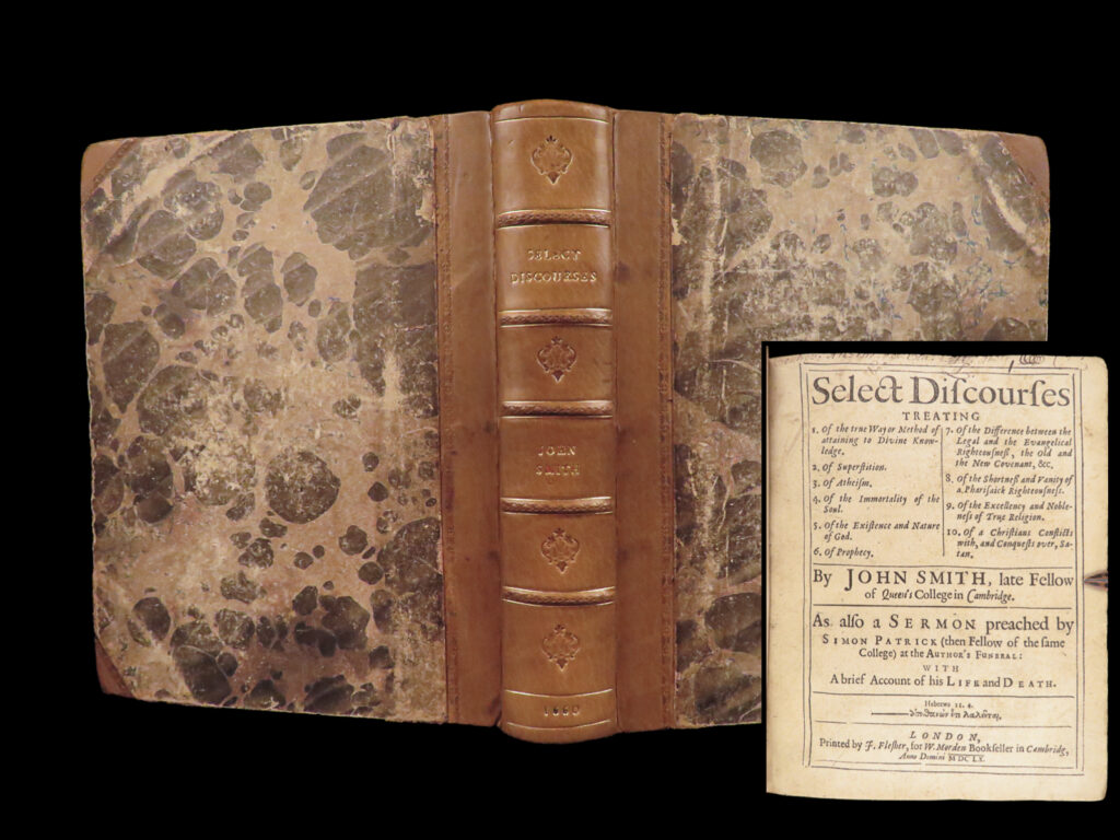 Select discourses – john smith – 1660 | first edition cambridge platonist | first edition of john smith’s select discourses (1660), a central cambridge platonist text on divine knowledge, superstition, atheism, prophecy, immortality of the soul, and god’s providence.