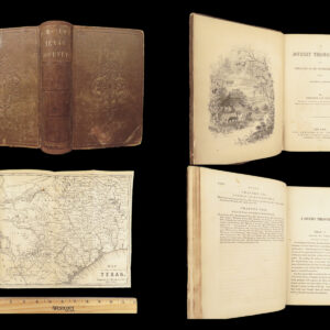 Journey in the Seaboard Slave States – Oldmstead – 1857 | First Edition, Slavery
