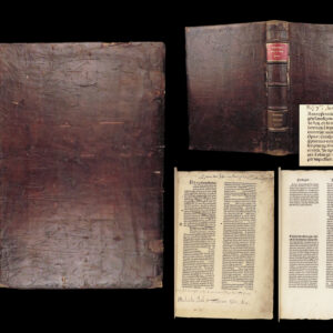 Vitae Patrum – Hieronymus – 1478 | Folio Incunable Printed by Koberger