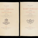 Le XVIIe Siècle – Lacroix – 1880  | Beautiful Gilt Leather Binding | 2 volumes