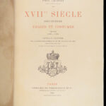 Le XVIIe Siècle – Lacroix – 1880  | Beautiful Gilt Leather Binding | 2 volumes