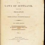 Commentaries on the Laws of Scotland – George Joseph Bell – 1816 | 2 Volumes