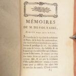 La vie de Voltaire – Theophile Duvernet – 1786 | First Geneva Edition
