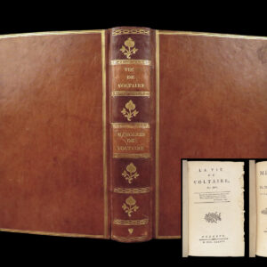 La vie de Voltaire – Theophile Duvernet – 1786 | First Geneva Edition