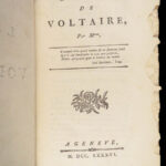 La vie de Voltaire – Theophile Duvernet – 1786 | First Geneva Edition