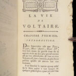 La vie de Voltaire – Theophile Duvernet – 1786 | First Geneva Edition