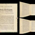 The Loyalty of the Last Long Parliament – 1681 | Restoration Political Tract