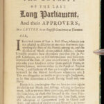 The Loyalty of the Last Long Parliament – 1681 | Restoration Political Tract