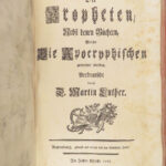 Biblia – Martin Luther – 1756 | Leipzig & Regensburg, Huge German Bible