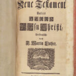 Biblia – Martin Luther – 1756 | Leipzig & Regensburg, Huge German Bible