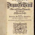 Biblia – Martin Luther – 1756 | Leipzig & Regensburg, Huge German Bible