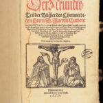 Works of Martin Luther – 1557 | First Wittenberg Edition, Augsburg Confession