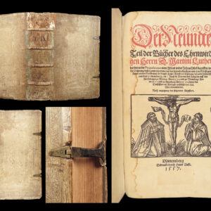 Works of Martin Luther – 1557 | First Wittenberg Edition, Augsburg Confession