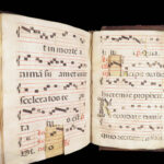 15th-Century Manuscript Leaves – Gregorian Chant – ca. 1400s | Vellum Folio
