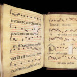 15th-Century Manuscript Leaves – Gregorian Chant – ca. 1400s | Vellum Folio