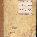 15th-Century Manuscript Leaves – Gregorian Chant – ca. 1400s | Vellum Folio
