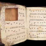 15th-Century Manuscript Leaves – Gregorian Chant – ca. 1400s | Vellum Folio