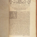 Operum Latinorum Tomus Primus – Laurent Joubert – 1582 | Renaissance Medical Folio
