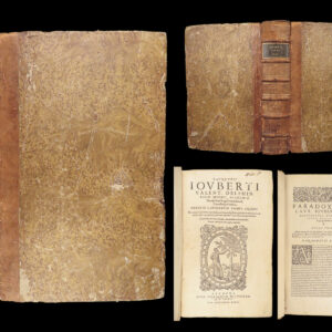 Operum Latinorum Tomus Primus – Laurent Joubert – 1582 | Renaissance Medical Folio