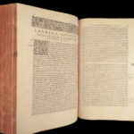 Operum Latinorum Tomus Primus – Laurent Joubert – 1582 | Renaissance Medical Folio