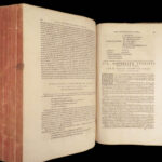 Operum Latinorum Tomus Primus – Laurent Joubert – 1582 | Renaissance Medical Folio