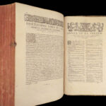 Operum Latinorum Tomus Primus – Laurent Joubert – 1582 | Renaissance Medical Folio