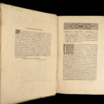 Operum Latinorum Tomus Primus – Laurent Joubert – 1582 | Renaissance Medical Folio