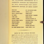 Mein Kampf – Adolf Hitler – 1939 | First American Edition, Unexpurgated