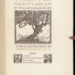 A Midsummer Night’s Dream – William Shakespeare – 1908 | First Edition Illustrated by Arthur Rackham
