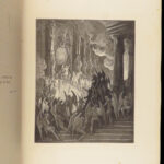 1890 ENORMOUS John Milton Paradise Lost Gustave Dore Gallery Illustrated FOLIO