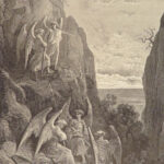 1890 ENORMOUS John Milton Paradise Lost Gustave Dore Gallery Illustrated FOLIO