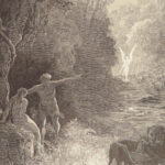 1890 ENORMOUS John Milton Paradise Lost Gustave Dore Gallery Illustrated FOLIO