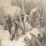 1890 ENORMOUS John Milton Paradise Lost Gustave Dore Gallery Illustrated FOLIO