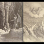 1890 ENORMOUS John Milton Paradise Lost Gustave Dore Gallery Illustrated FOLIO