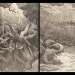 1890 ENORMOUS John Milton Paradise Lost Gustave Dore Gallery Illustrated FOLIO