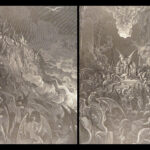 1890 ENORMOUS John Milton Paradise Lost Gustave Dore Gallery Illustrated FOLIO
