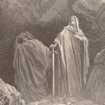 1890 ENORMOUS John Milton Paradise Lost Gustave Dore Gallery Illustrated FOLIO