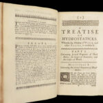 Motion of Water – Edme Mariotte – 1718 | First Edition, Hydrostatics & Fountains