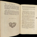 Motion of Water – Edme Mariotte – 1718 | First Edition, Hydrostatics & Fountains