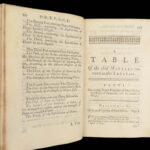 Motion of Water – Edme Mariotte – 1718 | First Edition, Hydrostatics & Fountains