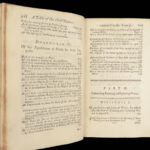 Motion of Water – Edme Mariotte – 1718 | First Edition, Hydrostatics & Fountains