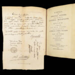 Copies of Original Letters from the Army of General Bonaparte in Egypt – 1798 | First Edition with Map