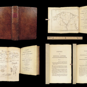 Copies of Original Letters from the Army of General Bonaparte in Egypt – 1798 | First Edition with Map