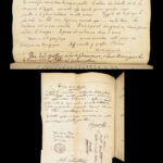 Copies of Original Letters from the Army of General Bonaparte in Egypt – 1798 | First Edition with Map