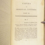 Copies of Original Letters from the Army of General Bonaparte in Egypt – 1798 | First Edition with Map