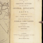 Copies of Original Letters from the Army of General Bonaparte in Egypt – 1798 | First Edition with Map